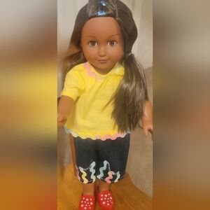 Doll Clothes/Jeans and a Jersey